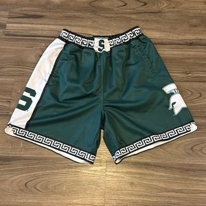 Retro Michigan State Shorts